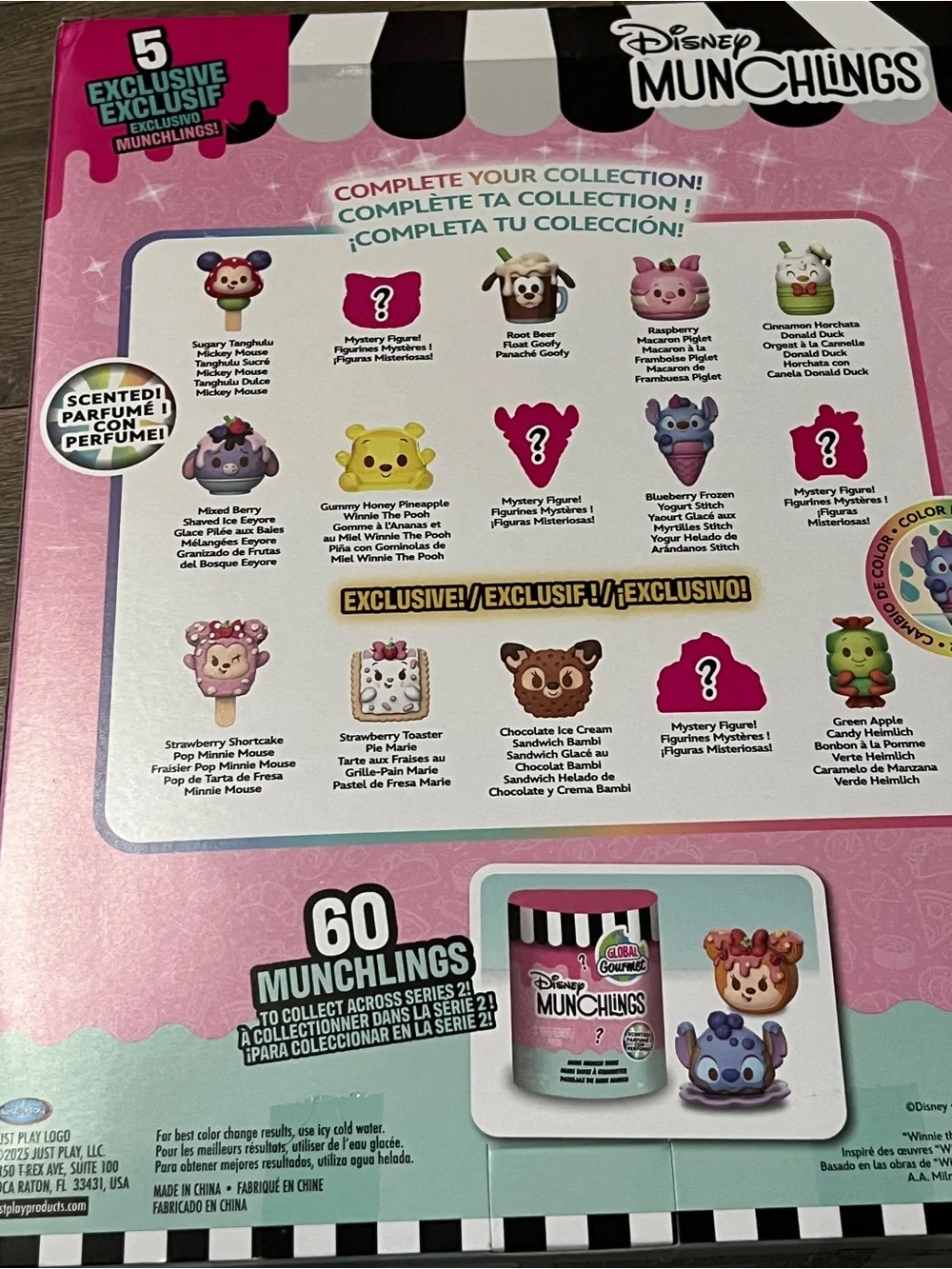Disney Munchlings Global Gourmet Series 2 Mini Munch Snack Surprise Set NEW